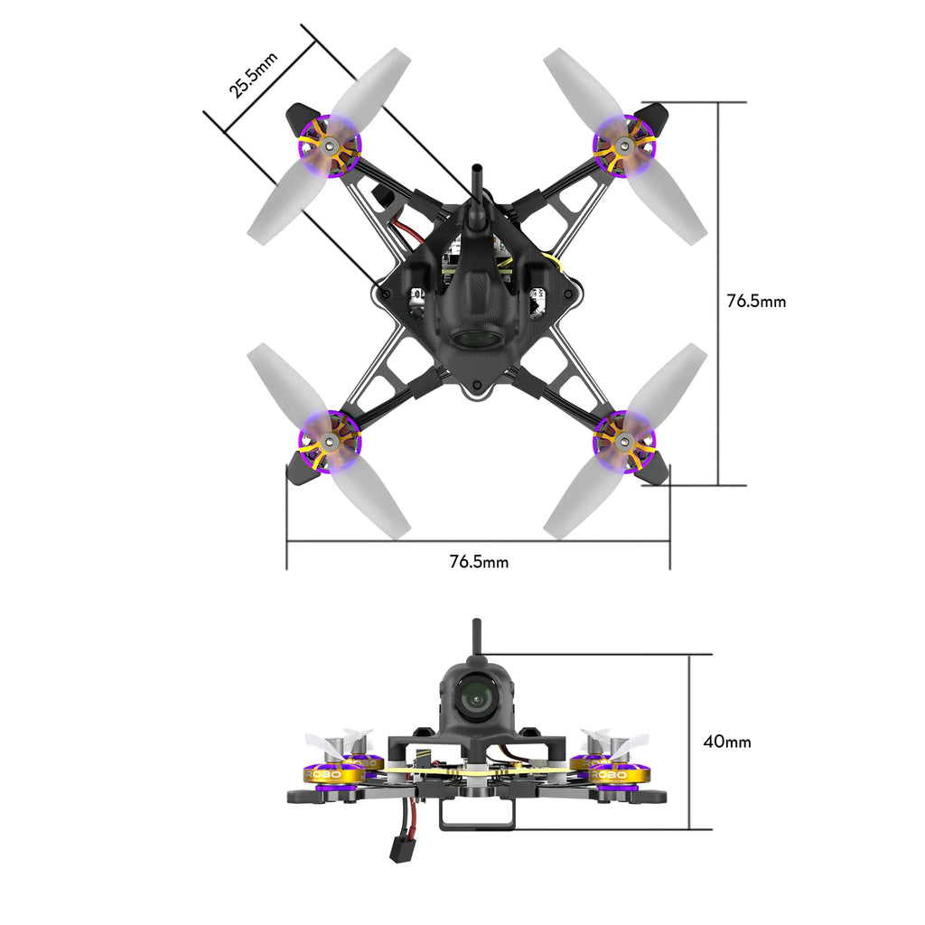 Firefly 16 / 18 1S Nano Baby V3 Analog Tiny Drone