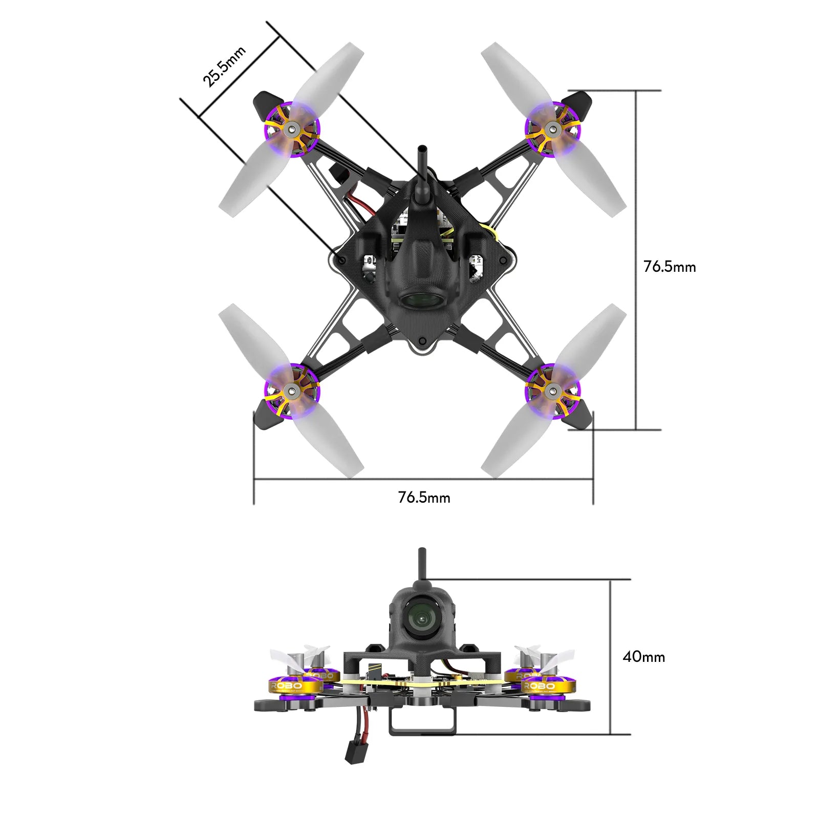 Firefly 16 / 18 1S Nano Baby V3 Analog Tiny Drone